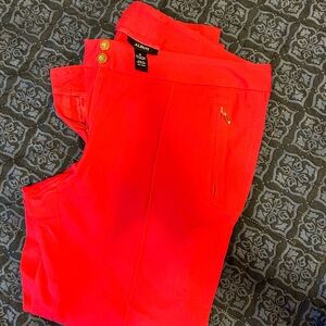 Fuchsia skinny leg Alfani pants